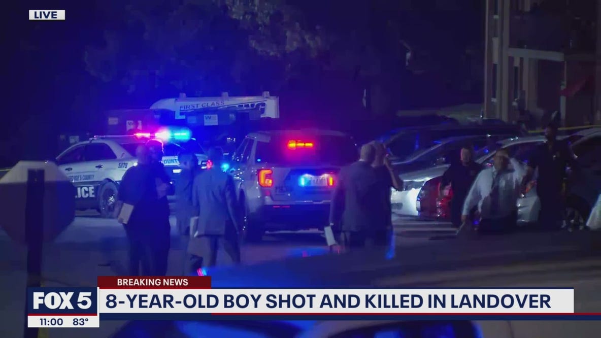 8-year-old boy shot and killed in Landover